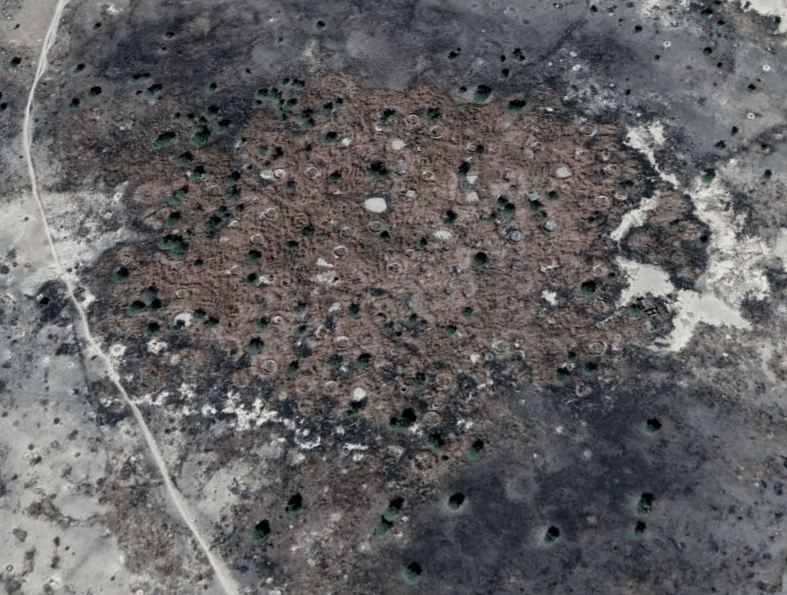 Image showing Outside the Dikwa perimeter, 2016 and 2017