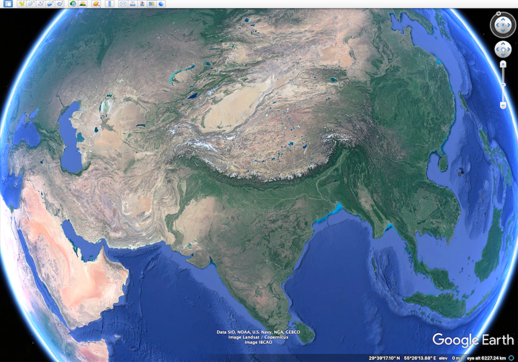 Image showing Note the historical slider, which lets you move through the past few days